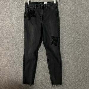 Joes Jeans Women's Size 30 Black The Charlie High Rise Skinny Ankle Jeans